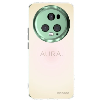 Picasee silikonowe przeźroczyste etui na Honor Magic5 Pro - Aura