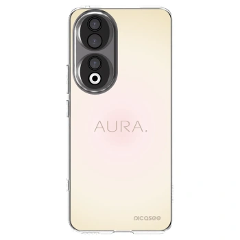 Picasee silikonowe przeźroczyste etui na Honor 90 5G - Aura