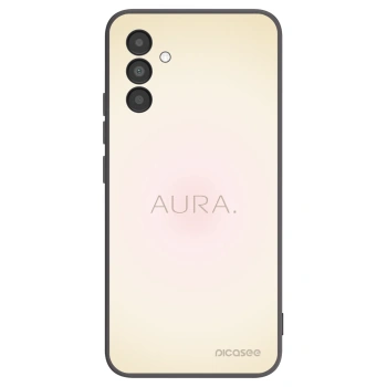 Picasee silikonowe czarne etui na Samsung Galaxy A04s A047F - Aura