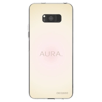 Picasee silikonowe przeźroczyste etui na Samsung Galaxy S8 G950F - Aura