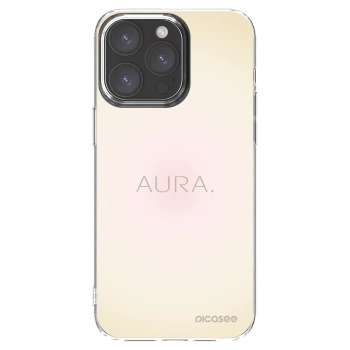 Picasee silikonowe przeźroczyste etui na Apple iPhone 15 Pro Max - Aura