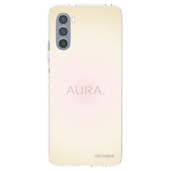 Picasee silikonowe przeźroczyste etui na Motorola Moto G62 - Aura