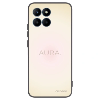 Picasee silikonowe czarne etui na Honor 70 Lite - Aura