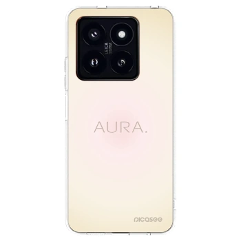 Picasee silikonowe przeźroczyste etui na Xiaomi 14 Pro - Aura