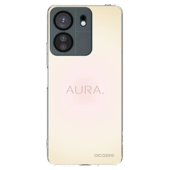 Picasee silikonowe przeźroczyste etui na Xiaomi Redmi 13C 4G - Aura