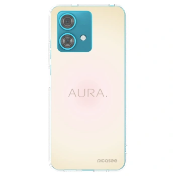 Picasee silikonowe przeźroczyste etui na Motorola Edge 40 Neo - Aura