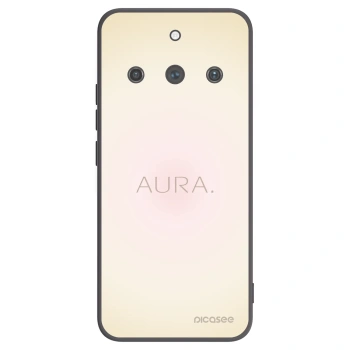 Picasee silikonowe czarne etui na Realme 11 Pro+ - Aura
