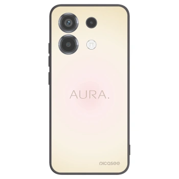 Picasee silikonowe czarne etui na Xiaomi Poco X6 - Aura