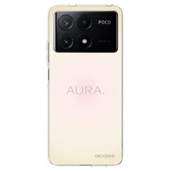 Picasee silikonowe przeźroczyste etui na Xiaomi Poco X6 Pro - Aura