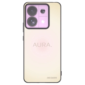 Picasee silikonowe czarne etui na Xiaomi Redmi Note 13 Pro 5G - Aura