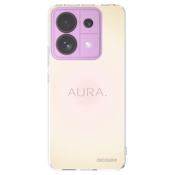 Picasee silikonowe przeźroczyste etui na Xiaomi Redmi Note 13 Pro 5G - Aura