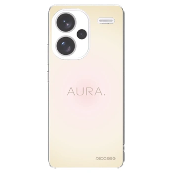 Picasee silikonowe przeźroczyste etui na Xiaomi Redmi Note 13 Pro+ 5G - Aura