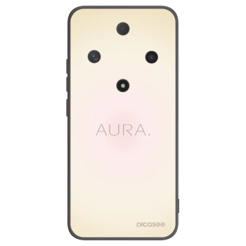 Picasee silikonowe czarne etui na Honor Magic6 Lite 5G - Aura