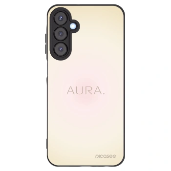 Picasee silikonowe czarne etui na Samsung Galaxy A25 A256B 5G - Aura