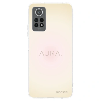 Picasee silikonowe przeźroczyste etui na Xiaomi Redmi Note 12 Pro 4G - Aura