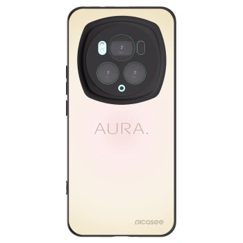 Picasee silikonowe czarne etui na Honor Magic6 Pro - Aura