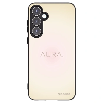 Picasee silikonowe czarne etui na Samsung Galaxy A55 5G A556B - Aura