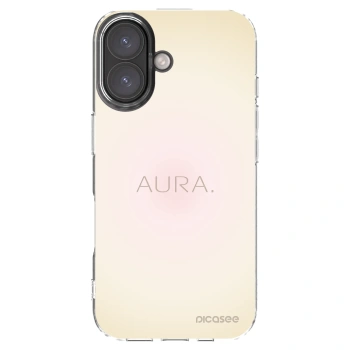 Picasee silikonowe przeźroczyste etui na Apple iPhone 16 - Aura