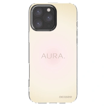 Picasee silikonowe przeźroczyste etui na Apple iPhone 16 Pro Max - Aura