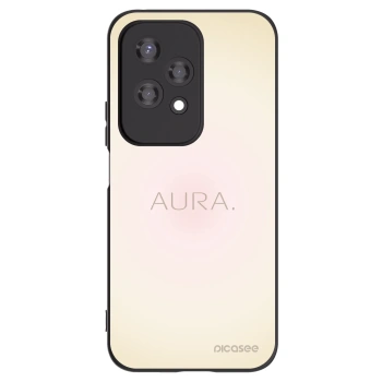 Picasee silikonowe czarne etui na Honor 200 Lite - Aura