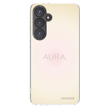 Picasee silikonowe przeźroczyste etui na Samsung Galaxy S24 FE S721B - Aura