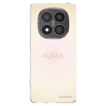 Picasee silikonowe przeźroczyste etui na Xiaomi Redmi Note 14 Pro+ 5G - Aura