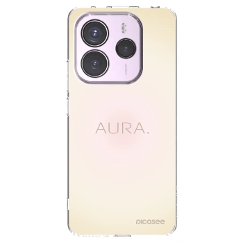 Picasee silikonowe przeźroczyste etui na Xiaomi Redmi Note 14 5G - Aura