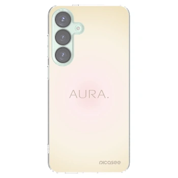 Picasee silikonowe przeźroczyste etui na Samsung Galaxy S25+ 5G - Aura