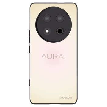 Picasee silikonowe czarne etui na Honor Magic7 Lite 5G - Aura