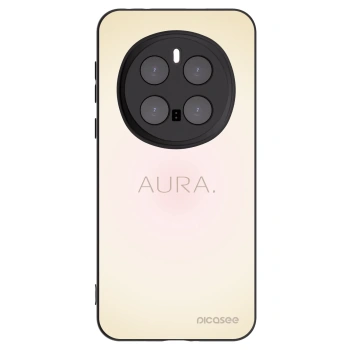 Picasee silikonowe czarne etui na Honor Magic7 Pro 5G - Aura