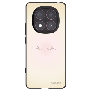 Picasee silikonowe czarne etui na Xiaomi Redmi Note 14 Pro 4G - Aura