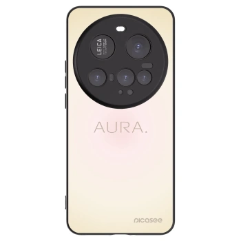 Picasee silikonowe czarne etui na Xiaomi 15 Ultra - Aura