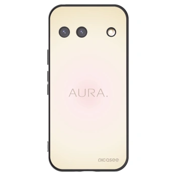 Picasee silikonowe czarne etui na Google Pixel 9 - Aura