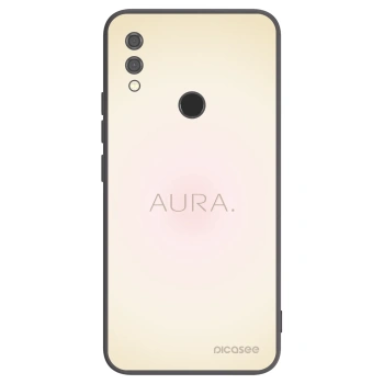 Picasee silikonowe czarne etui na Xiaomi Redmi Note 7 - Aura