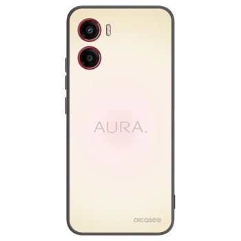 Picasee silikonowe czarne etui na Motorola Moto G05 - Aura