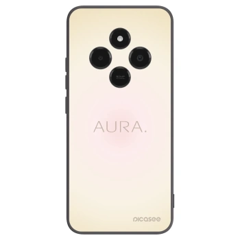 Picasee silikonowe czarne etui na Xiaomi Poco C75 - Aura