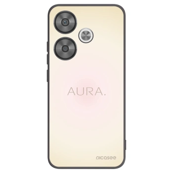 Picasee silikonowe czarne etui na Xiaomi Poco F6 - Aura