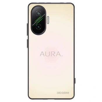 Picasee silikonowe czarne etui na Xiaomi Poco F7 Pro 5G - Aura