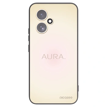 Picasee silikonowe czarne etui na Honor 400 5G - Aura