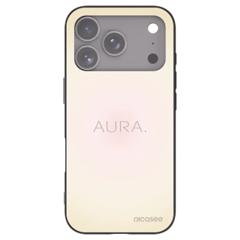 Picasee silikonowe czarne etui na Apple iPhone 17 Pro - Aura