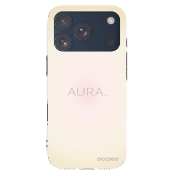 Picasee silikonowe przeźroczyste etui na Apple iPhone 17 Pro - Aura