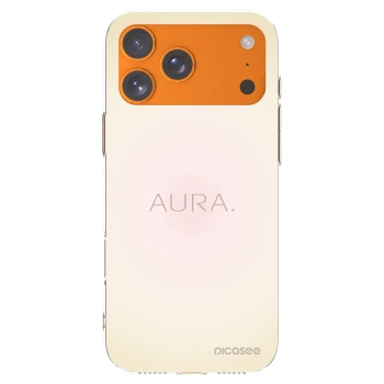 Picasee silikonowe przeźroczyste etui na Apple iPhone 17 Pro Max - Aura