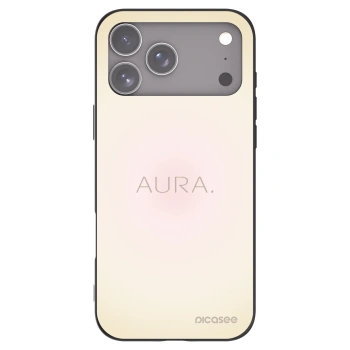 Picasee silikonowe czarne etui na Apple iPhone 17 Pro Max - Aura
