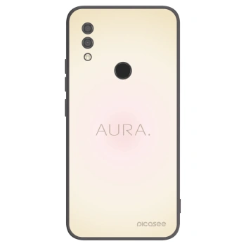 Picasee silikonowe czarne etui na Xiaomi Redmi 7 - Aura