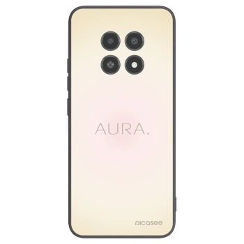 Picasee silikonowe czarne etui na Realme 12X - Aura
