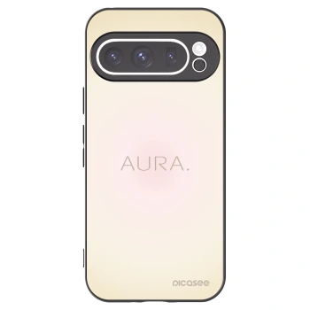 Picasee silikonowe czarne etui na Google Pixel 9 Pro XL - Aura