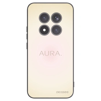 Picasee silikonowe czarne etui na Xiaomi Redmi Note 15 Pro+ - Aura