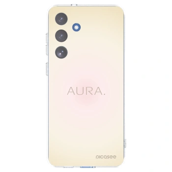 Picasee silikonowe przeźroczyste etui na Samsung Galaxy S25 FE 5G - Aura