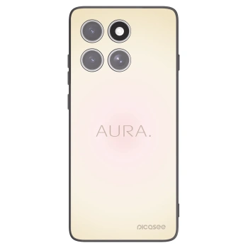 Picasee silikonowe czarne etui na Motorola Edge 60 Fusion - Aura