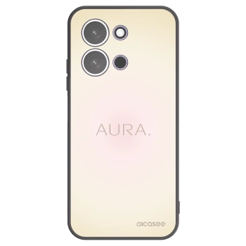 Picasee silikonowe czarne etui na Xiaomi Redmi 15C 5G - Aura